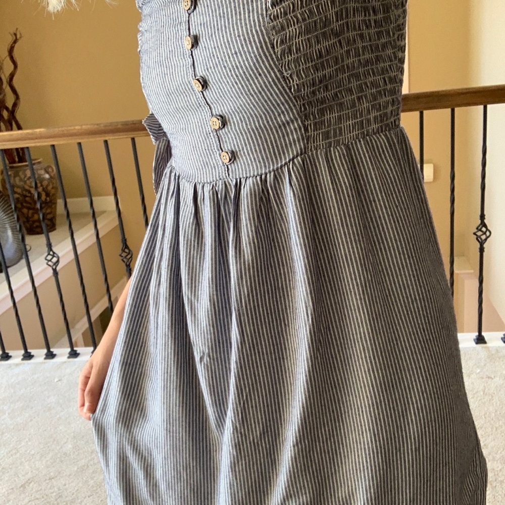 👗Adorable summer pinstripe mini dress!